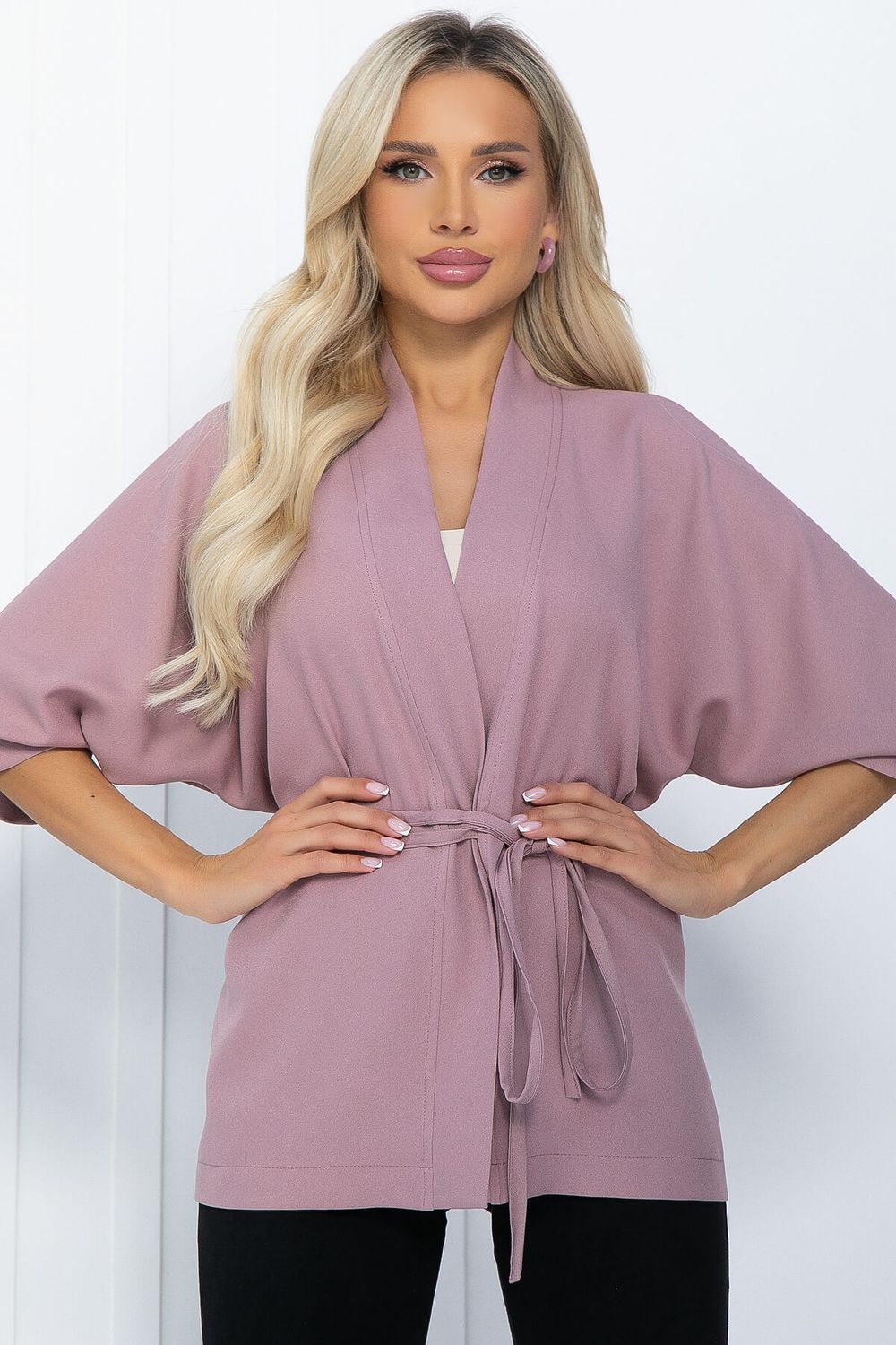 Жакет Аврил (пыльная роза) Б11502 LT Collection