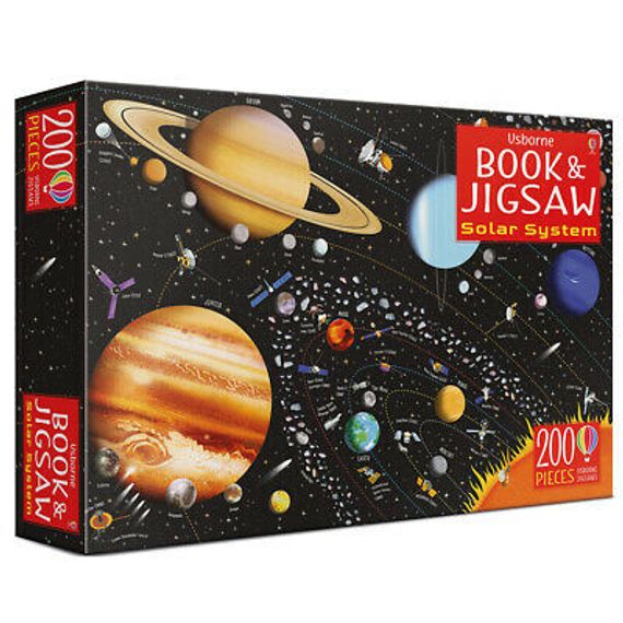 Solar System Book &amp; Jigsaw