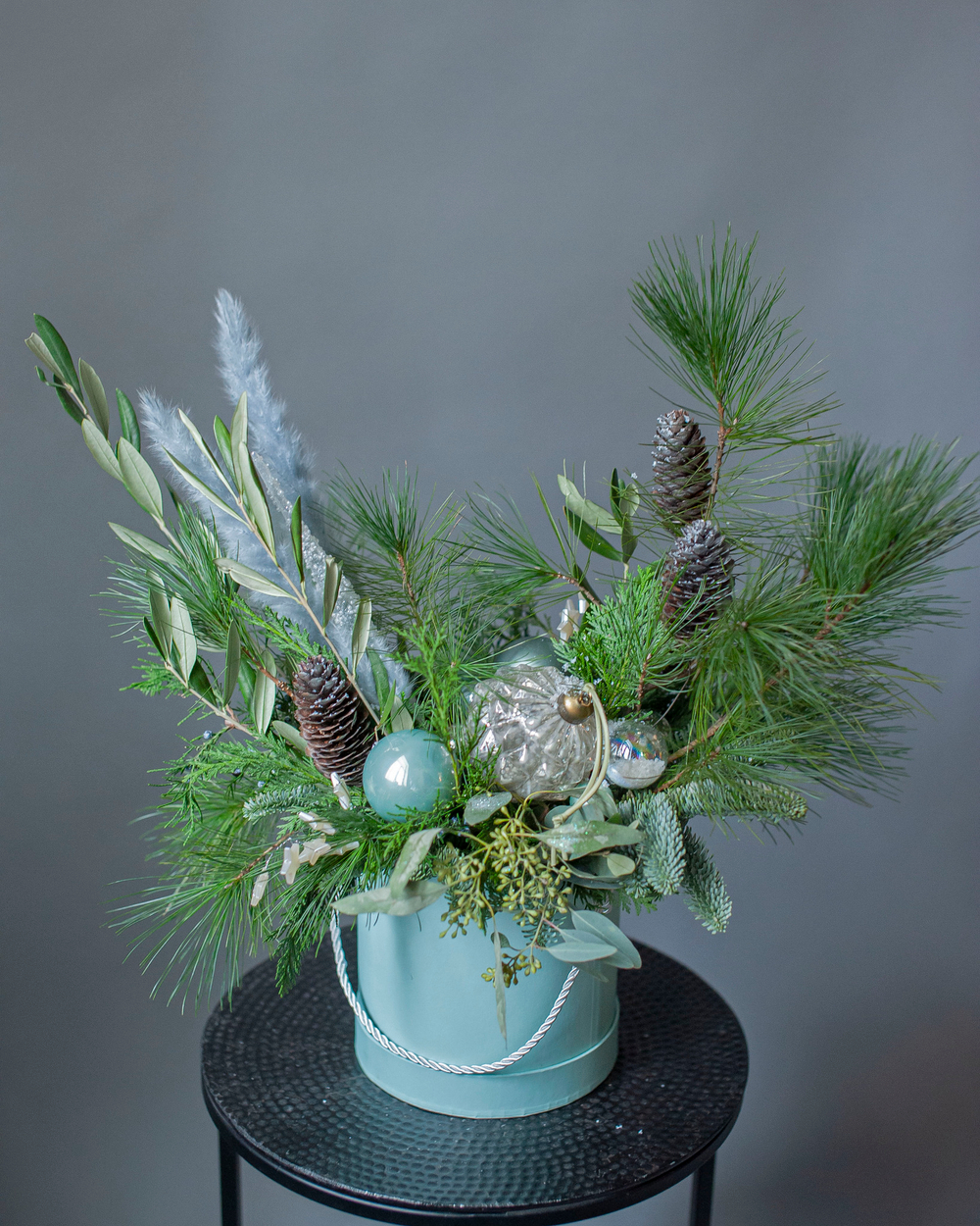 Новогодняя композиция Хрусталь