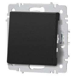 Переключатель перекрестный Intro Accent 6-108-05 10А-250В IP20 СУ AL/CU антрацит | Intro