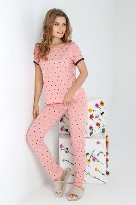 Пижама Джуди-3 Виотекс КОРАЛЛОВЫЙ