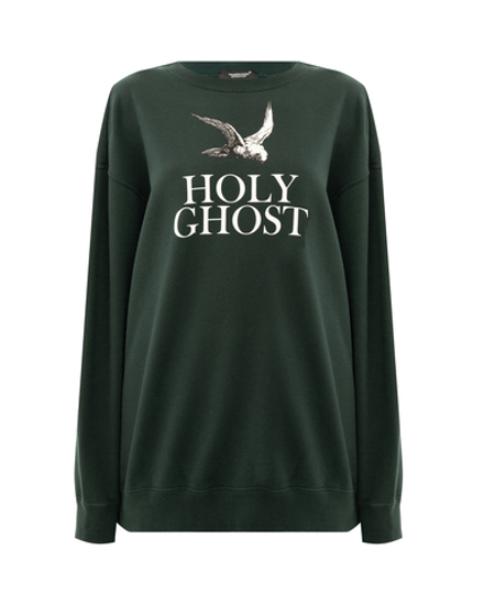 UNDERCOVER СВИТШОТ HOLY GHOST ЗЕЛЕНЫЙ