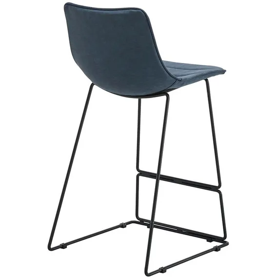 Полубарный стул Asco синий