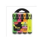 Набор текстовыделителей MAPED (Франция) 4 шт., АССОРТИ, "Fluo Pep's Classic", линия 1-5 мм, 742547