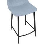 Стул полубарный Bradex Home Vicky серый