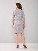 Платье П-034Ж/серый-краснаямережка