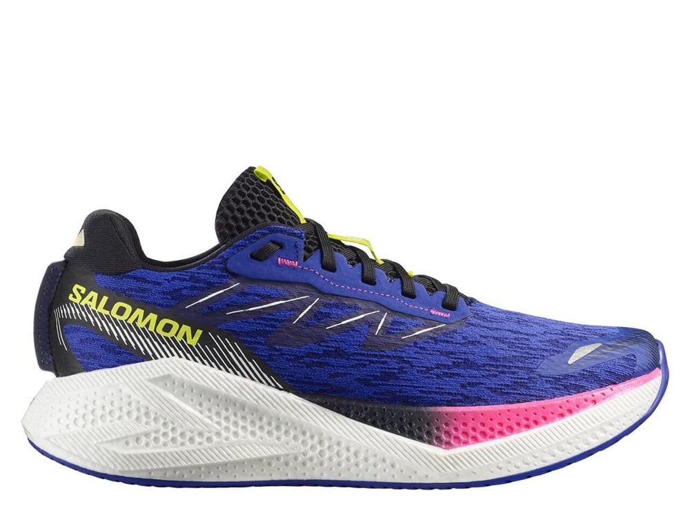 Kроссовки для бега мужские Salomon Aero Glide 4 M Тёмно-синие-розовые