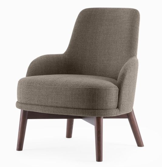 Кресло Damaris цвет орех