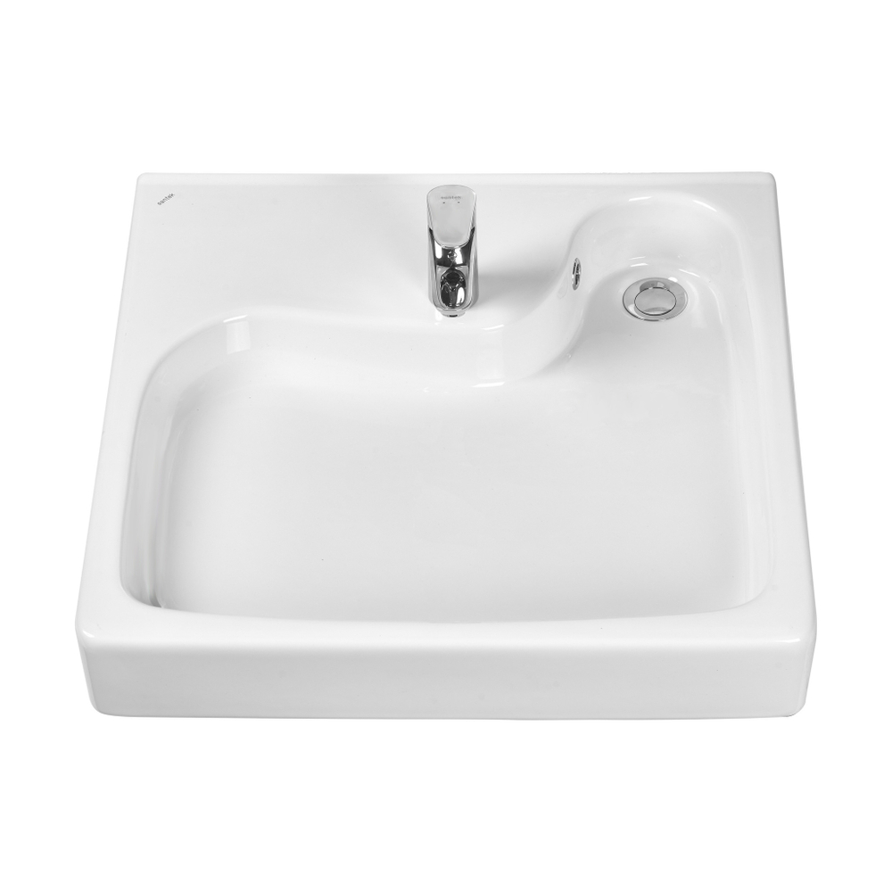Раковина Santek Клио 60х61 с кронштейнами 1WH501780
