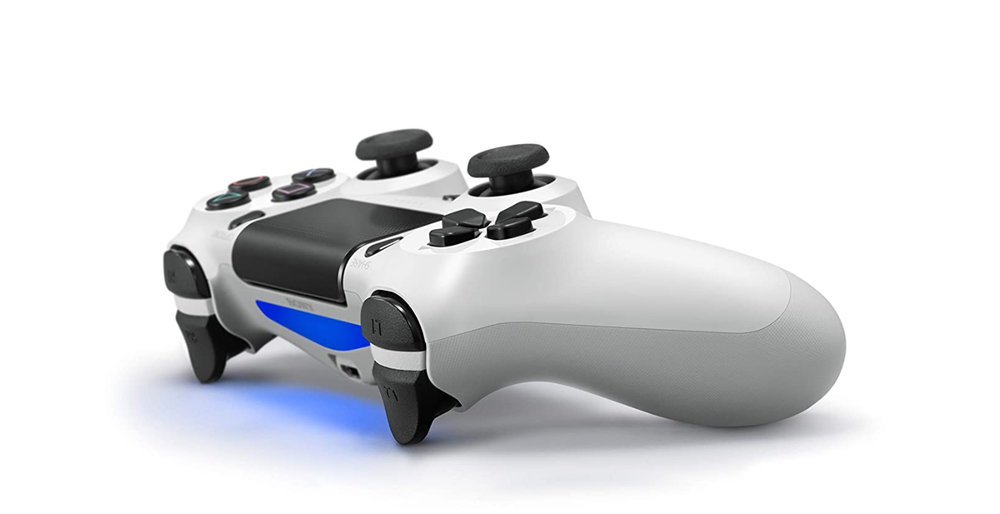 Беспроводной геймпад DualShock 4 ver. 2 Glacier White (белый) для PlayStation 4