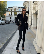 Лосины удлиненные из бифлекса matte