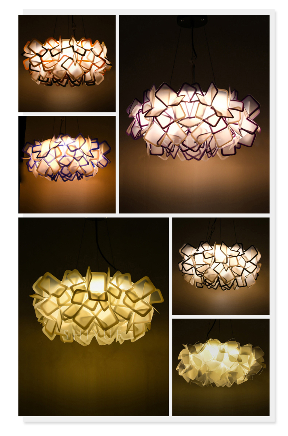 Подвесной дизайнерский светильник Clizia by Slamp D53 (голубой)