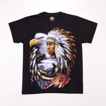 Футболка Индеец с орлом 2