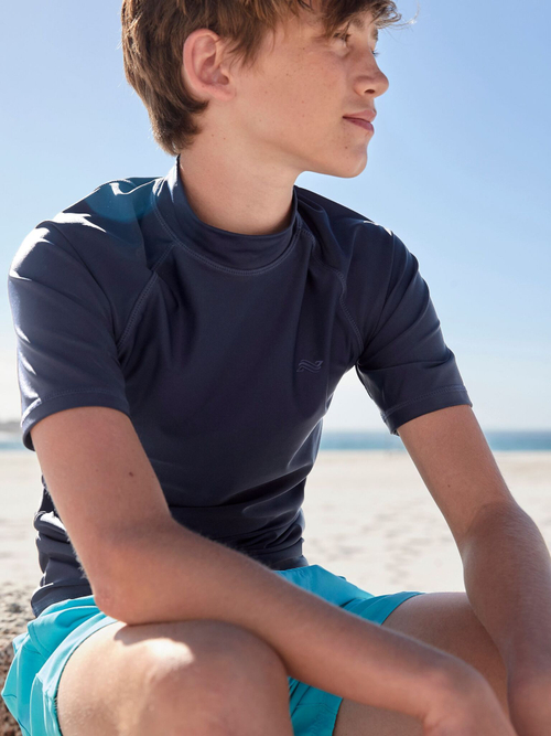Рашгард для мальчика Next E65-676, Темно-синий