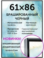 Металлическая фоторамка 61х86 см