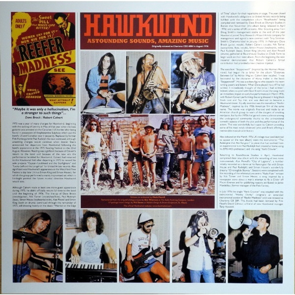 Hawkwind / Astounding Sounds, Amazing Music (LP)