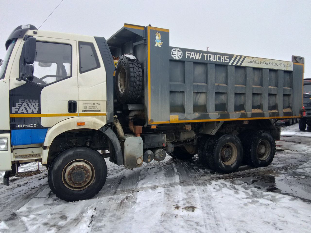 FAW J6 6x6 Самосвал CA3250P66K24L1TE5 (Дизельный, 11,1 л, 420 л.с., МТ)