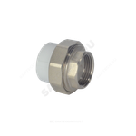 Муфта PP-R комбинированная разъемная белая Дн 32х1/2" ВР VALFEX 10155215