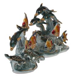 GAEM Фигурка декоративная "Морская композиция", L23 W9 H13 см, 4в.