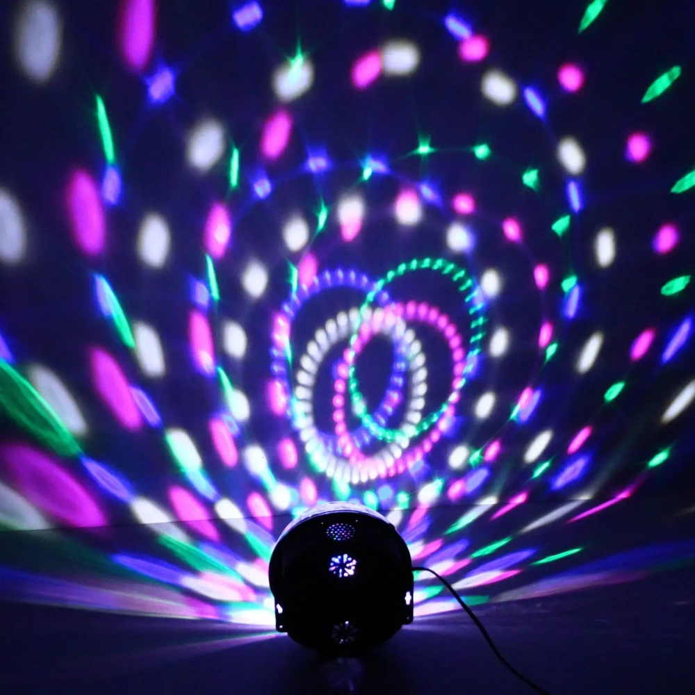 Диско-шар светодиодный «Каледоскоп», LED (красный, зеленый, синий) (220V)