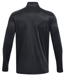 Мужская теннисная футболка с длинным рукавом Under Armour Tech Vent 1/2 Zip - черная