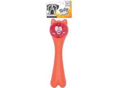 M-PETS Игрушка для собак с дозатором для угощений Роб, цвет оранжевый