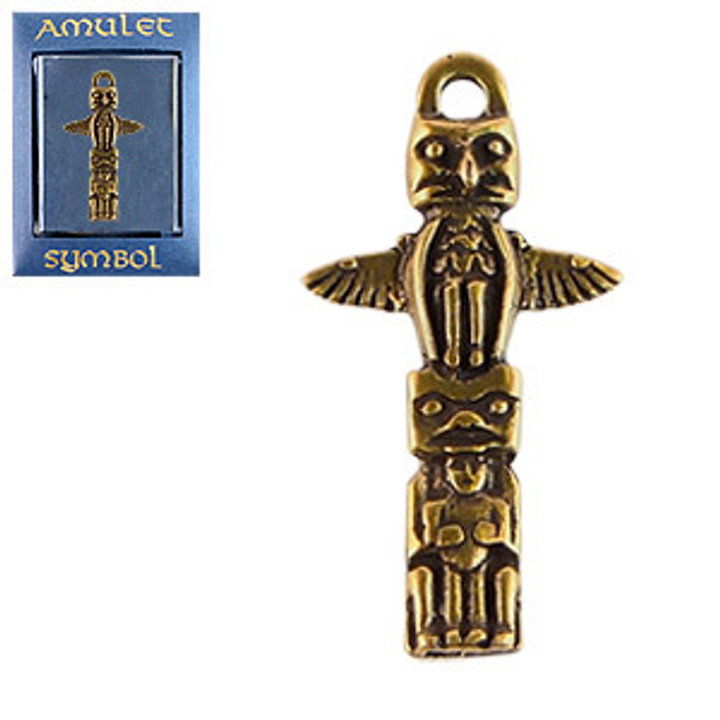 Амулет The Cult № 57 Индейский Идол, латунь