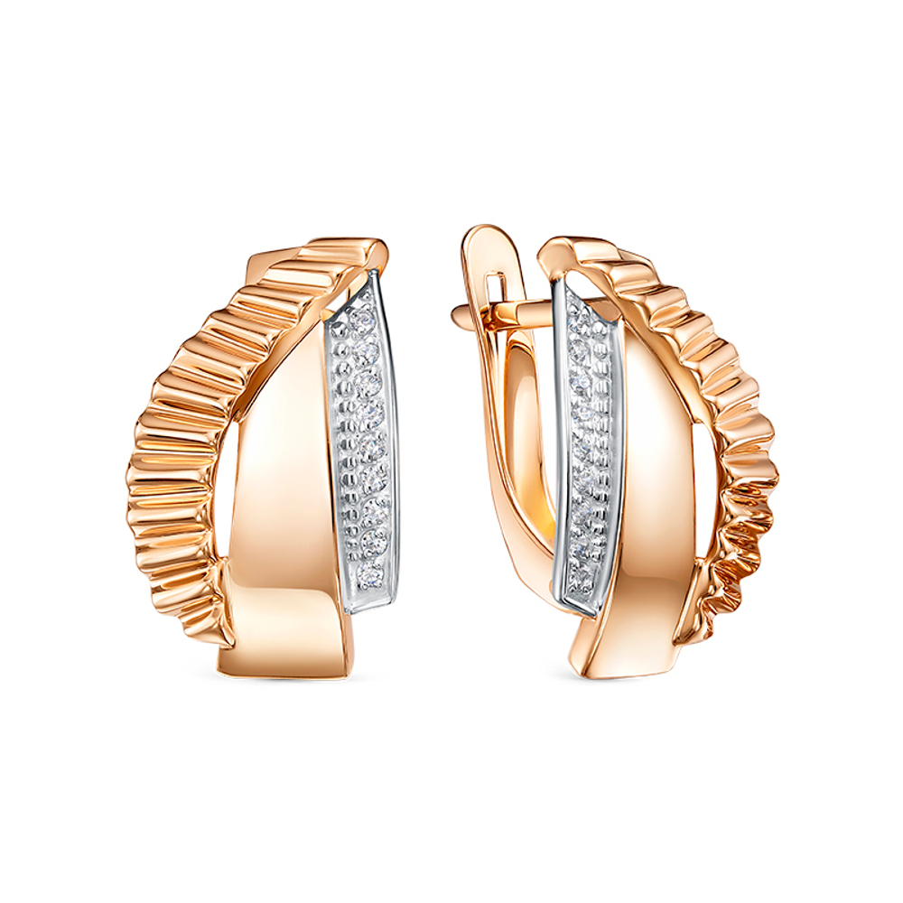 Серьги из золота 585 пробы