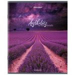 Тетрадь А5, 96 л., BRAUBERG, скоба, клетка, глянцевая ламинация, "Nature", 404427, 1шт