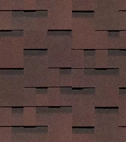 Гибкая черепица Docke PREMIUM Двухслойная "Генуя" Зрелый каштан 3м2