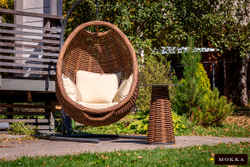 MOKKA MAJORCA подвесное кресло, цвет капучино