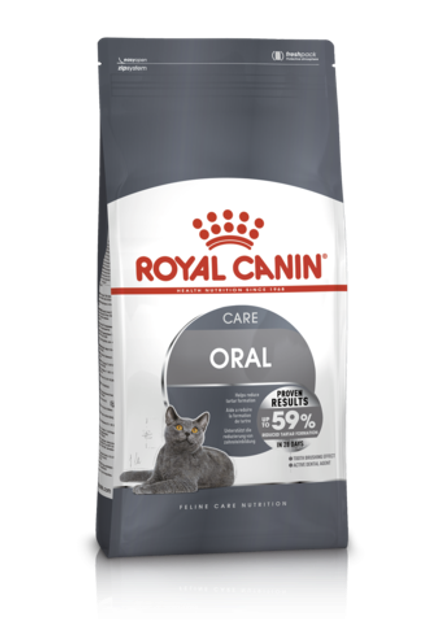 Royal Canin 1.5кг Oral Care Сухой корм для кошек для профилактики образования зубного налета и камня