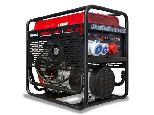 Генератор бензиновый Energo E20000EAX-3 - [17 кВт / 380V / Senci SV1000] трехфазный