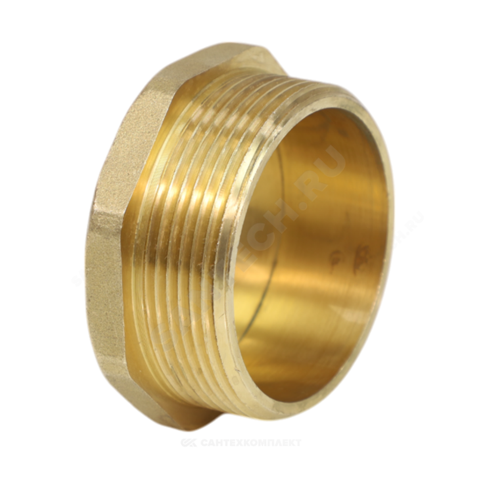 Заглушка латунь Ду 25 (1") НР VALFEX VF.583.L.100