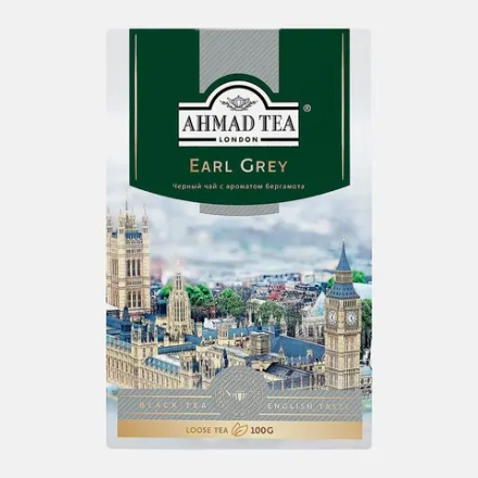 Чай черный Ahmad Tea Earl Grey 100г