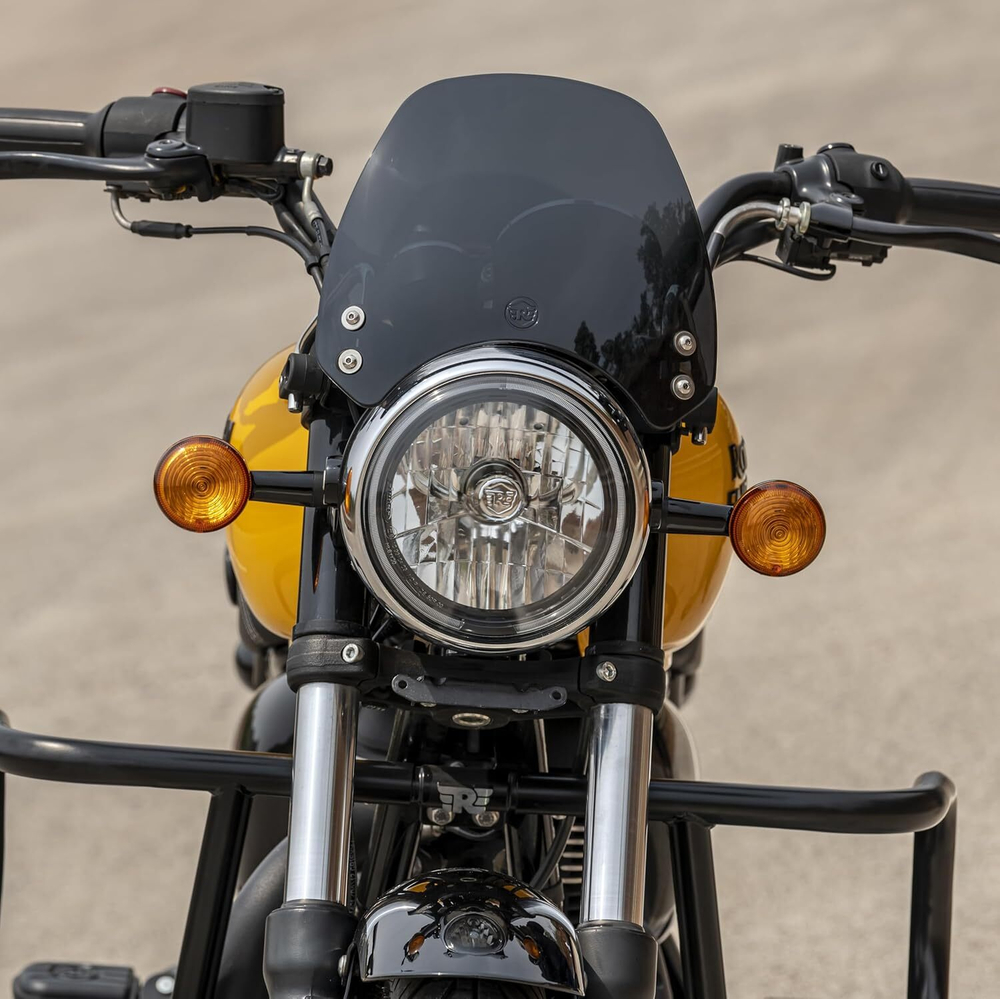 Ветровое стекло Royal Enfield, тонированное Flyscreen – Meteor 350, арт. KXA00063