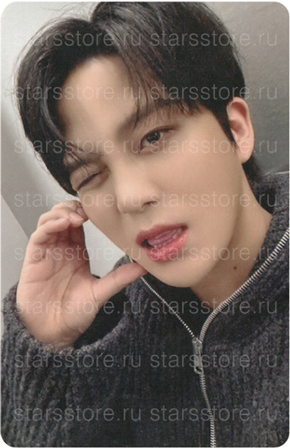 Фотокарта Jongho ATEEZ Golden Hour : Pt.2 (hello82 Berlin fansign)