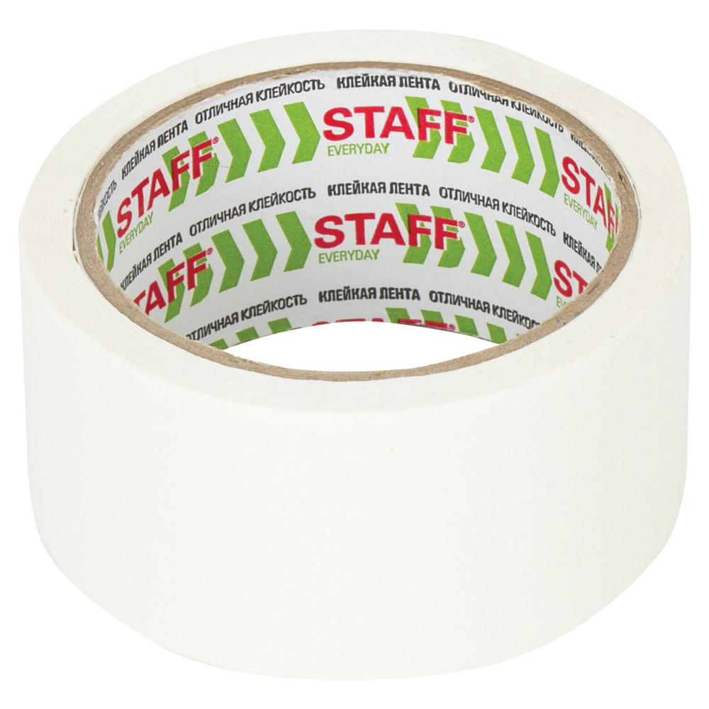 Клейкая лента малярная креппированная 48 мм x 20 м STAFF EVERYDAY (12 штук в упаковке)