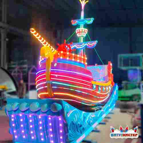 Детская летающая машина «Корабль», 8 мест, 7×4×4,5 м