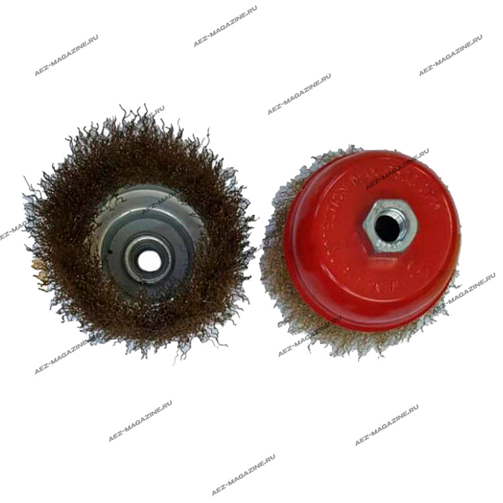 Насадка мягкая зачистная для УШМ диаметр 4", посадка под резьбу М14