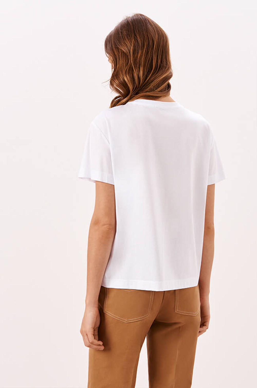 23303 Футболка женская (белый)