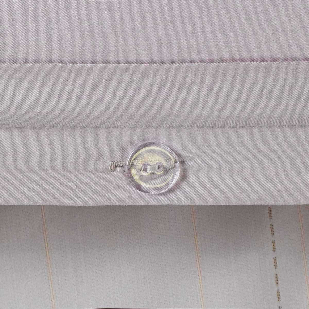 Постельное белье 2 спальное евро Arya home Majestik Бамбук Sabine серое