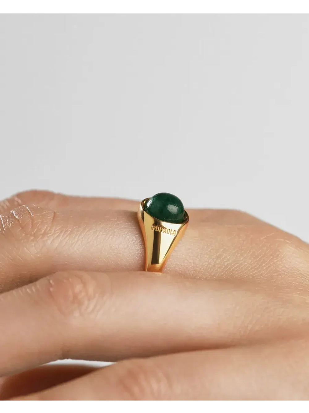 Кольцо Moon Green Aventurine