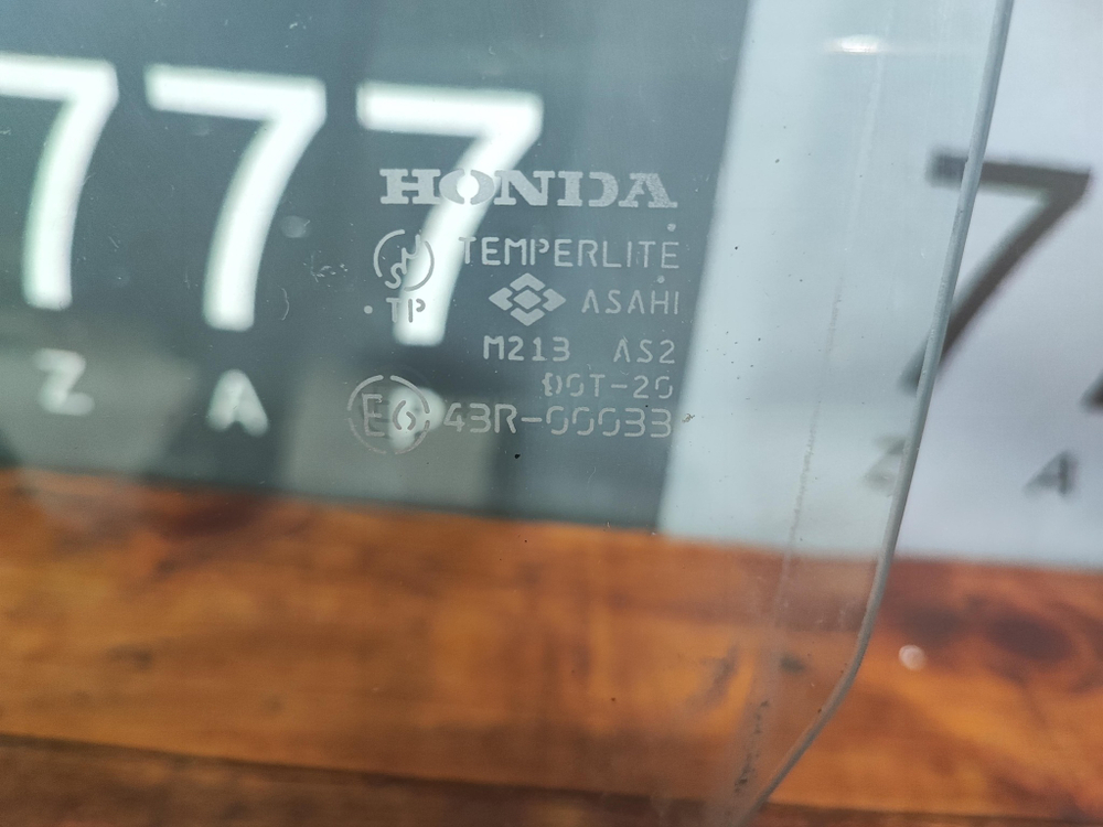 Стекло двери задней левой Honda CR-V 2 (RD) 01-06 Б/У Оригинал 73450SCAA00