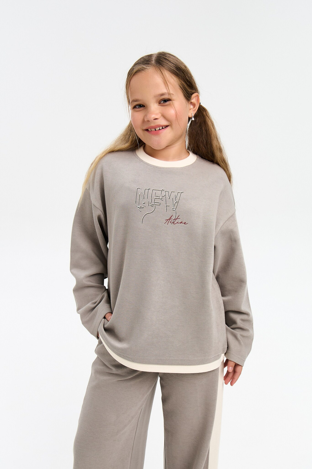 Джемпер дл/р д/д DELORAS 22741