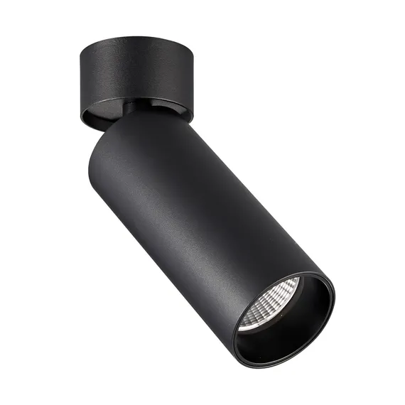 ST171.432.07 Светильник потолочный Черный LED 1*7W 3000K 560Lm Ra>90 60° IP20 D52xH130 220-240VV Накладные светильники