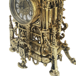 Bello De Bronze Часы "Нотр Дам" каминные бронзовые