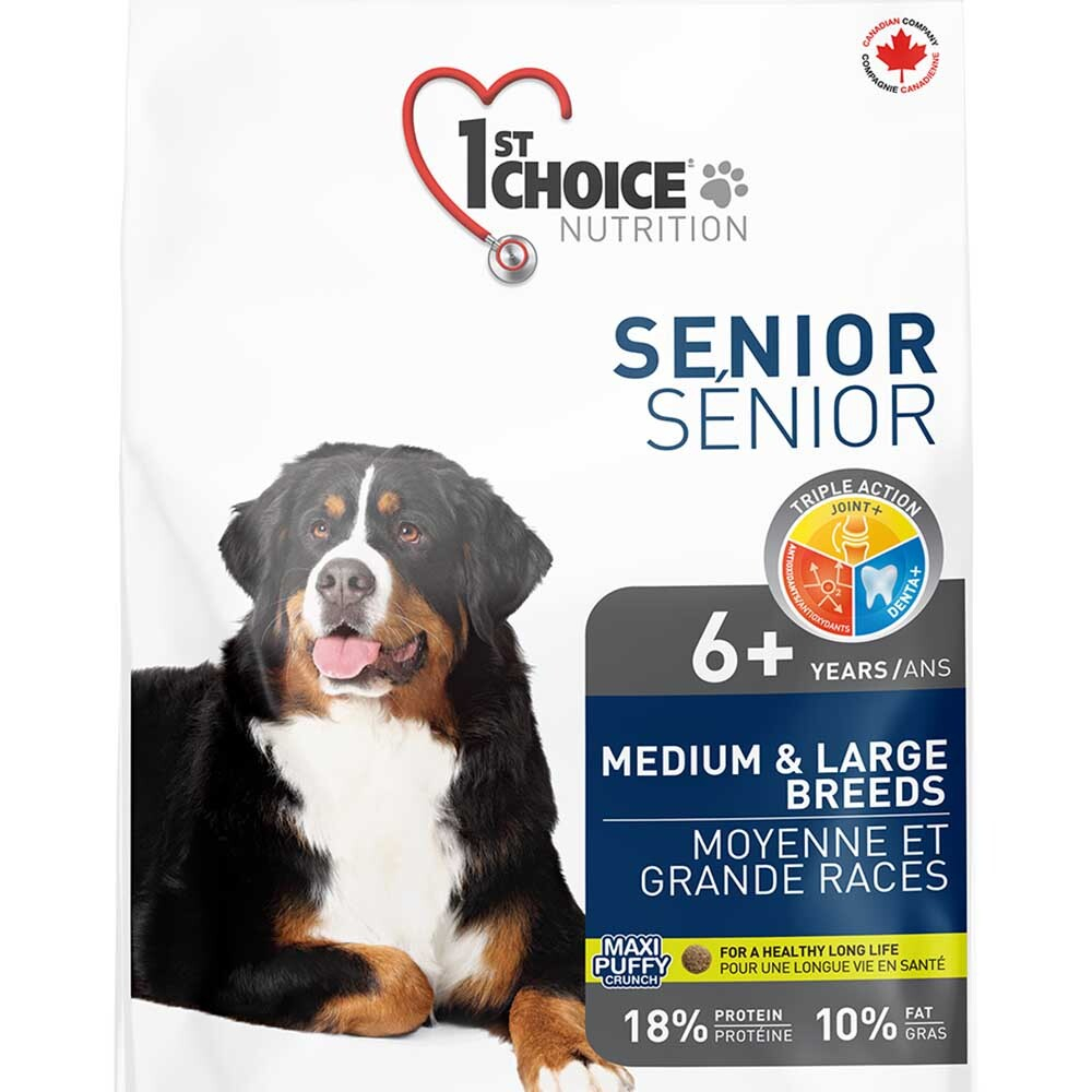 1st Choice корм для пожилых собак средних и крупных пород (курица) 7 кг (Senior Medium&Large)