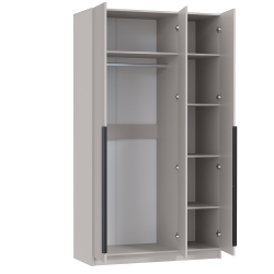 Шкаф для одежды 3-х створчатый Брандо 67.15, Кашемир