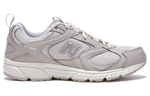 New Balance 408 series retro shock absorption, non-slip, wear-resistant, breathable, low-cut life casual shoes for men and women with the same beige color